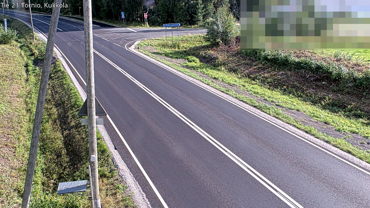 Kelikamerat Kuva Tie 21 Tornio, Kukkola, Tornio, Lappi