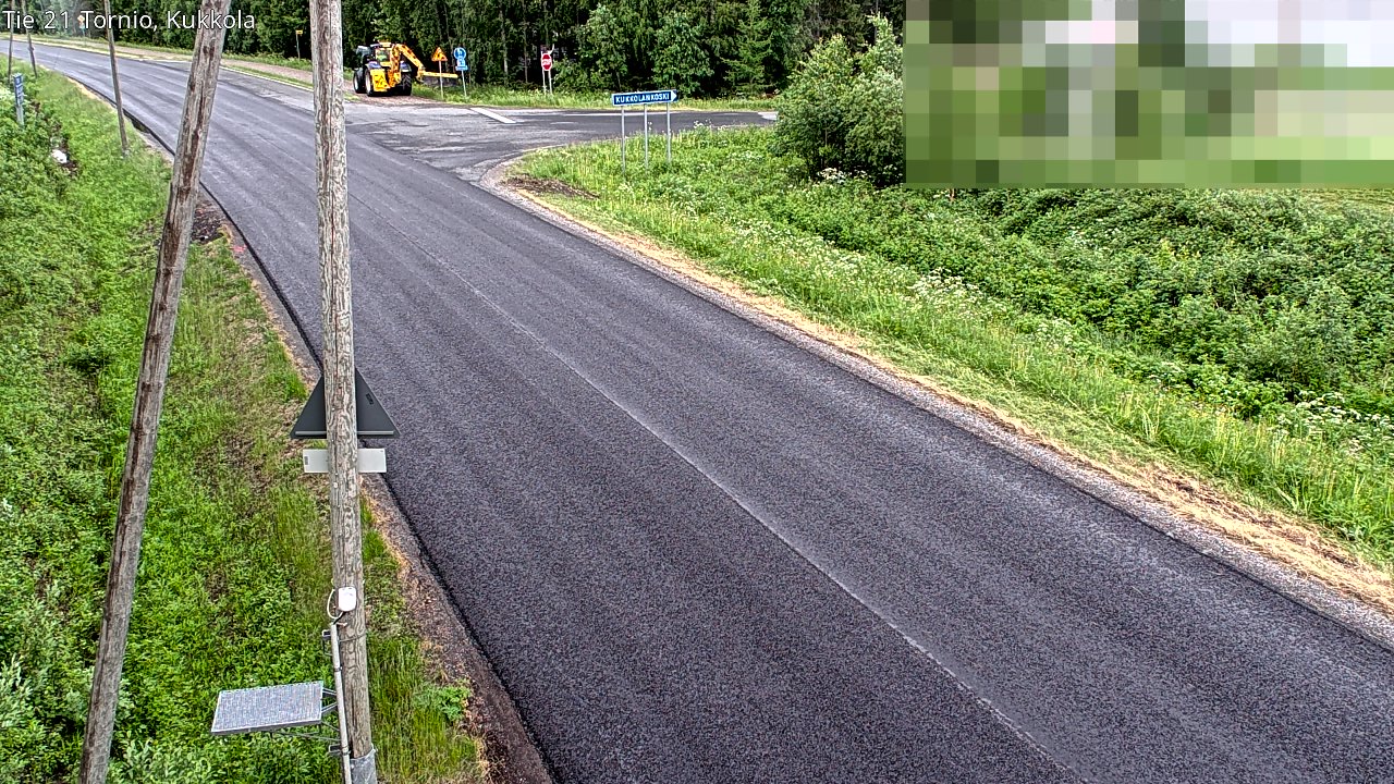 Kelikamerat Kuva Tie 21 Tornio, Kukkola, Tornio, Lappi