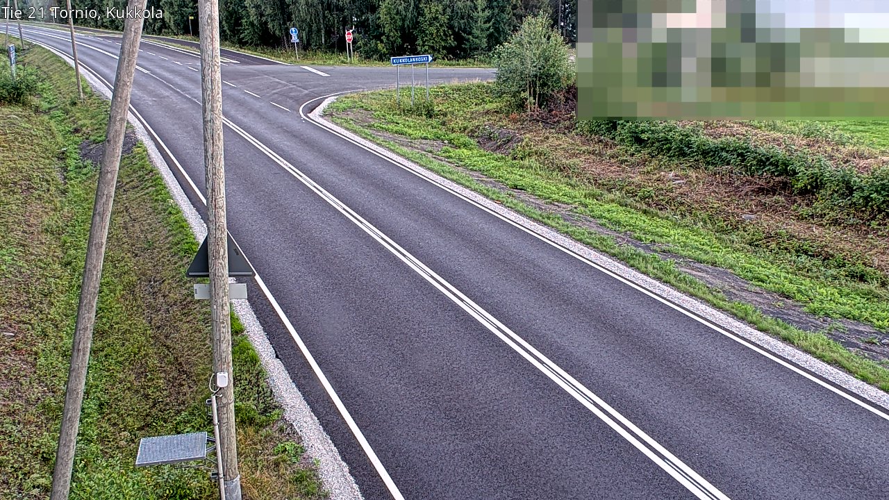 Kelikamerat Kuva Tie 21 Tornio, Kukkola, Tornio, Lappi