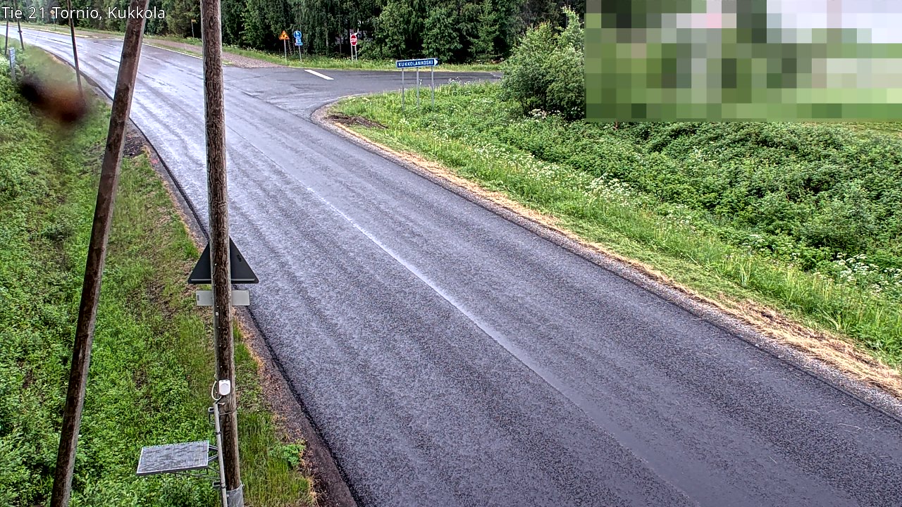 Kelikamerat Kuva Tie 21 Tornio, Kukkola, Tornio, Lappi