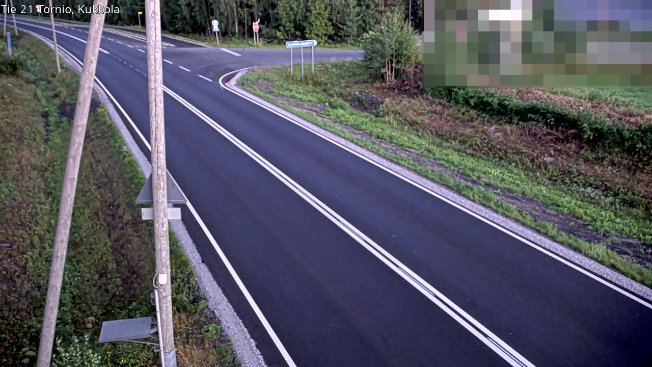 Kelikamerat Kuva Tie 21 Tornio, Kukkola, Tornio, Lappi