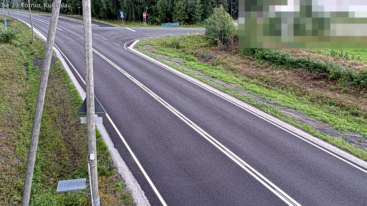 Kelikamerat Kuva Tie 21 Tornio, Kukkola, Tornio, Lappi