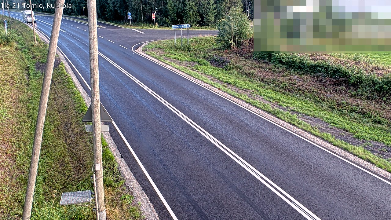 Kelikamerat Kuva Tie 21 Tornio, Kukkola, Tornio, Lappi