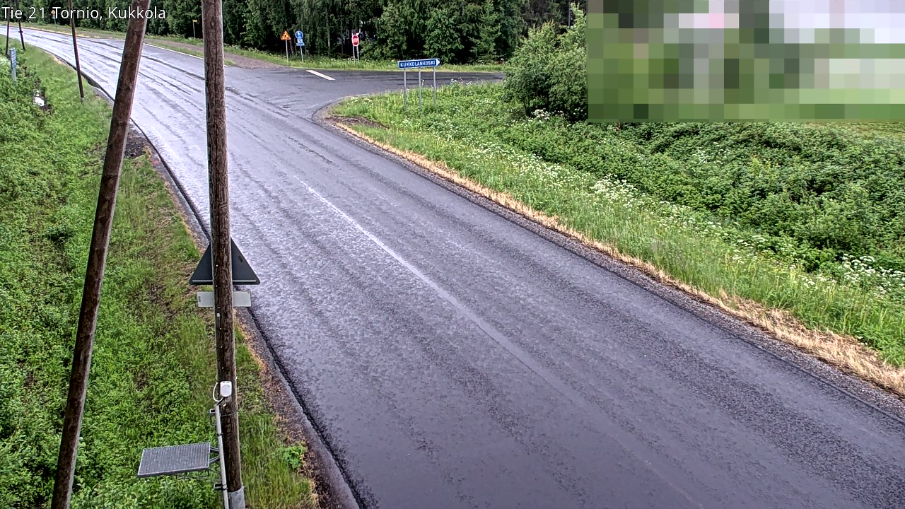 Kelikamerat Kuva Tie 21 Tornio, Kukkola, Tornio, Lappi