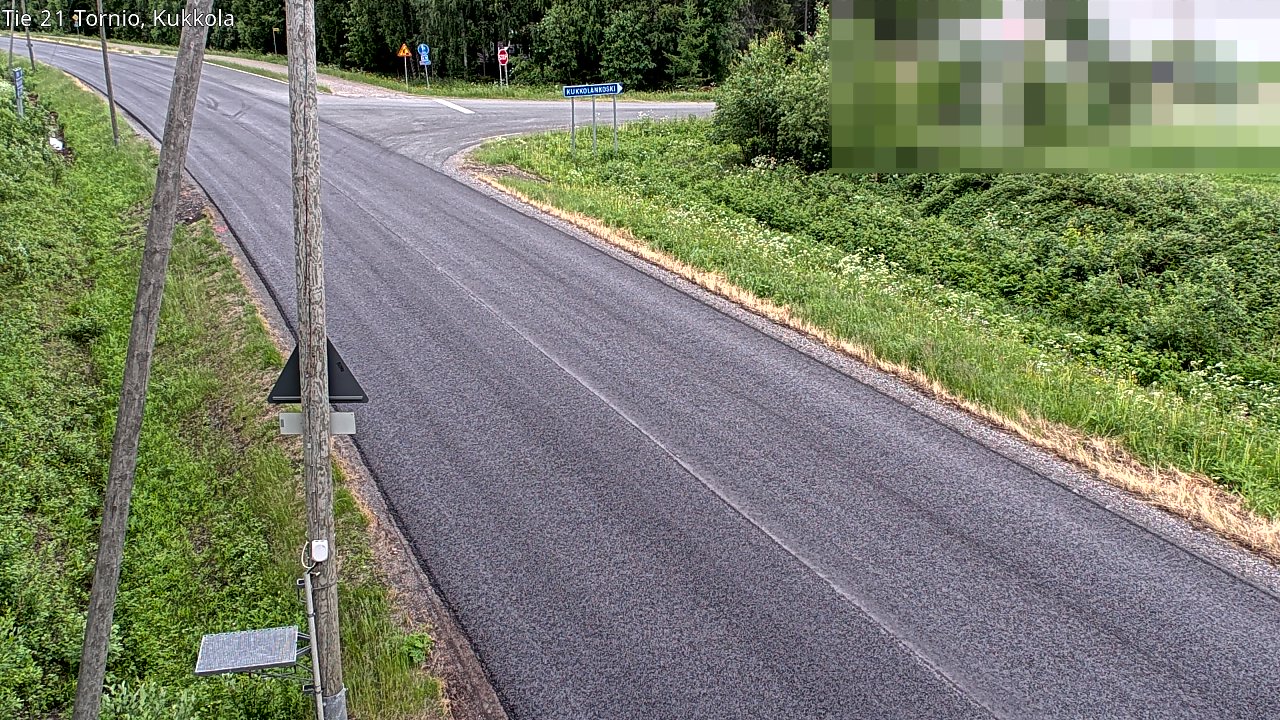 Kelikamerat Kuva Tie 21 Tornio, Kukkola, Tornio, Lappi