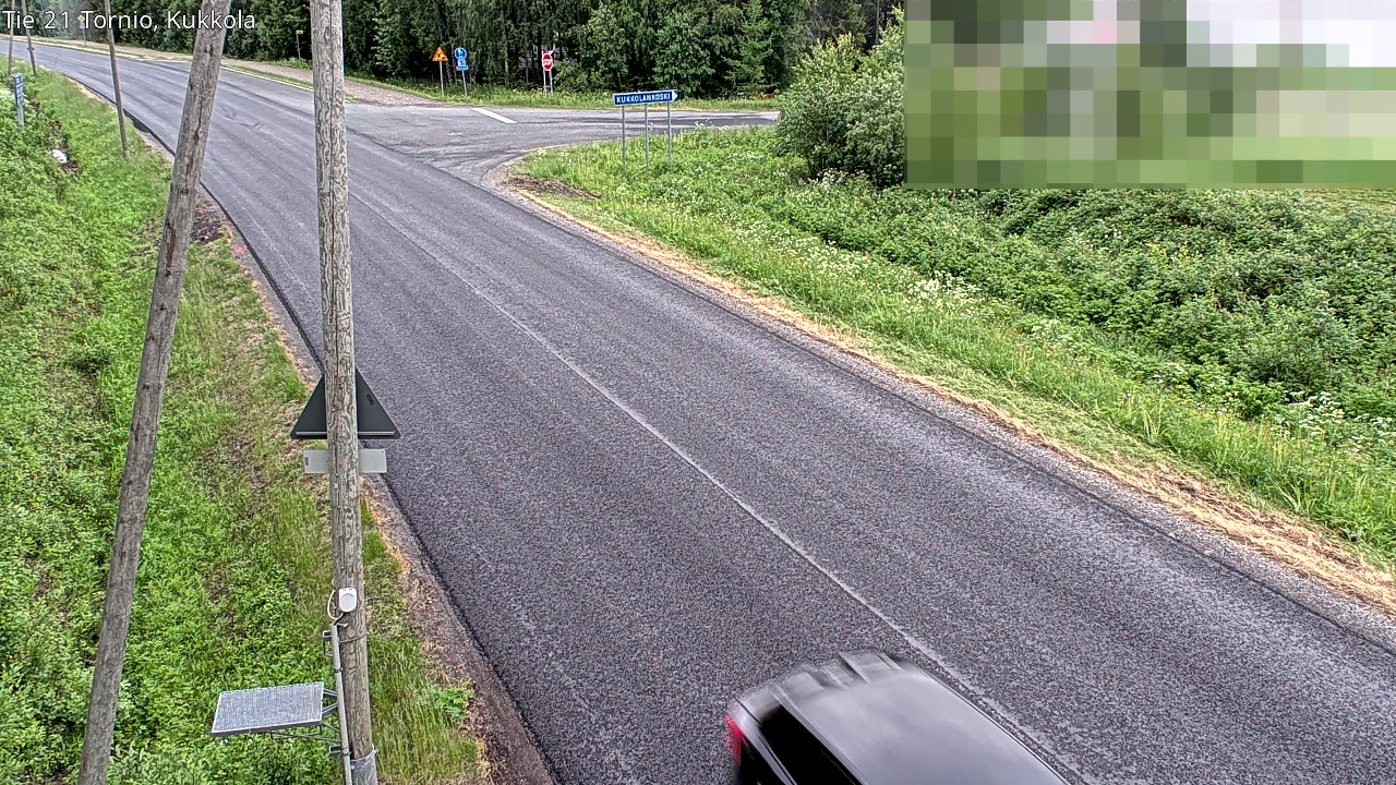 Kelikamerat Kuva Tie 21 Tornio, Kukkola, Tornio, Lappi