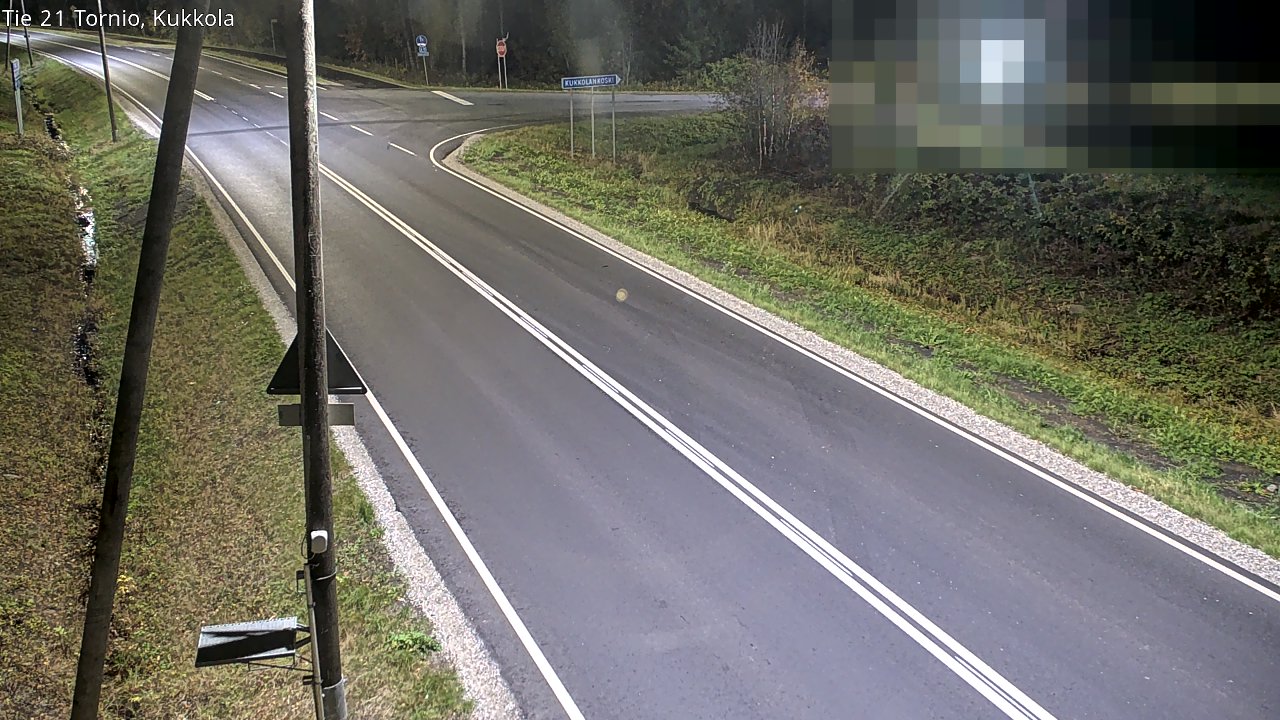 Kelikamerat Kuva Tie 21 Tornio, Kukkola, Tornio, Lappi