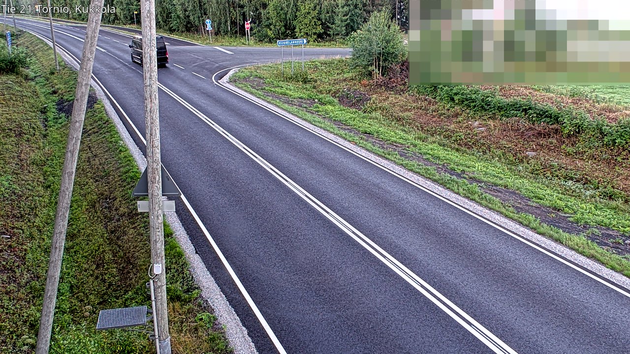 Kelikamerat Kuva Tie 21 Tornio, Kukkola, Tornio, Lappi