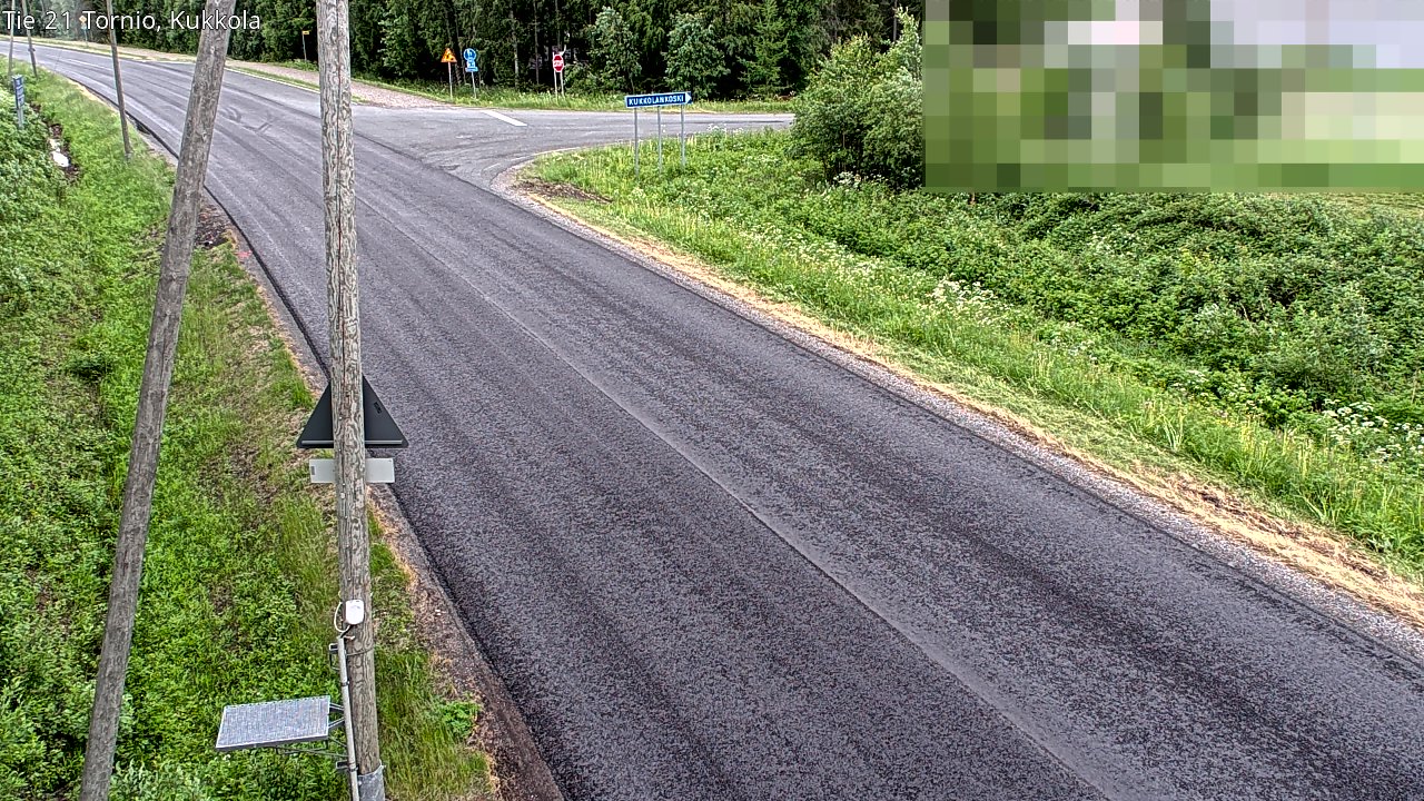 Kelikamerat Kuva Tie 21 Tornio, Kukkola, Tornio, Lappi
