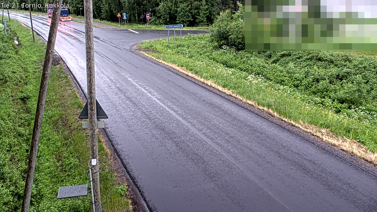 Kelikamerat Kuva Tie 21 Tornio, Kukkola, Tornio, Lappi