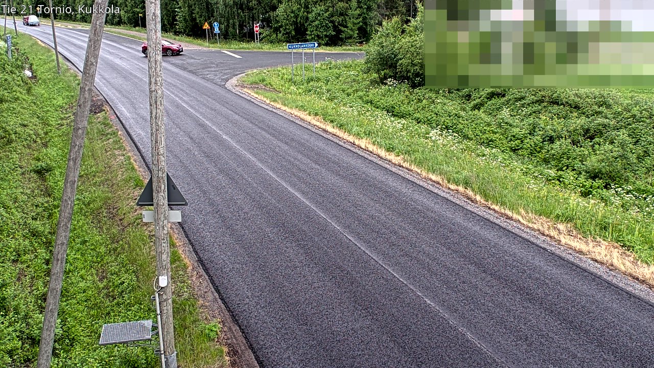 Kelikamerat Kuva Tie 21 Tornio, Kukkola, Tornio, Lappi