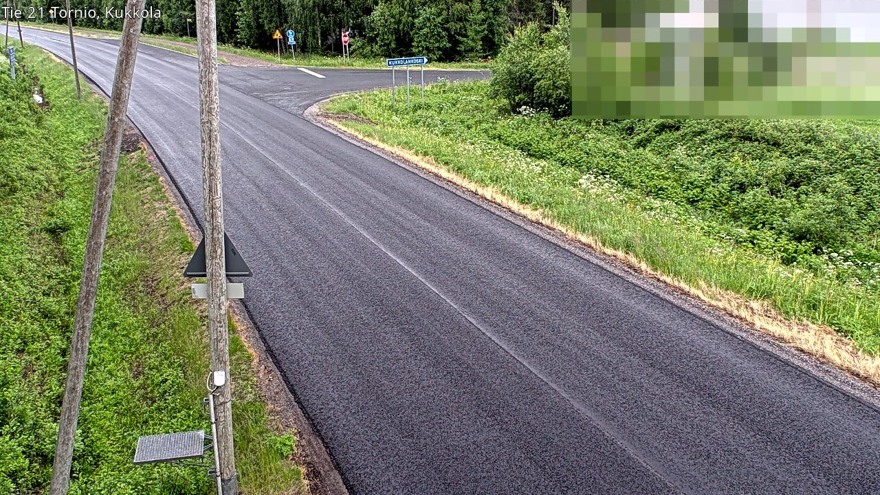 Kelikamerat Kuva Tie 21 Tornio, Kukkola, Tornio, Lappi