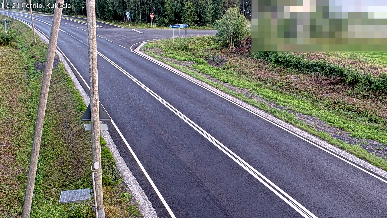 Kelikamerat Kuva Tie 21 Tornio, Kukkola, Tornio, Lappi