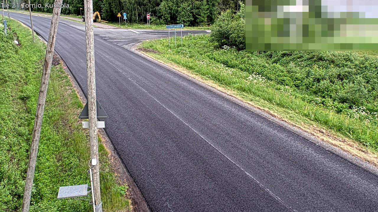 Kelikamerat Kuva Tie 21 Tornio, Kukkola, Tornio, Lappi