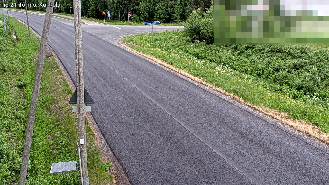 Kelikamerat Kuva Tie 21 Tornio, Kukkola, Tornio, Lappi