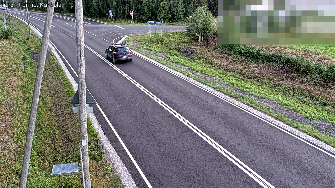 Kelikamerat Kuva Tie 21 Tornio, Kukkola, Tornio, Lappi