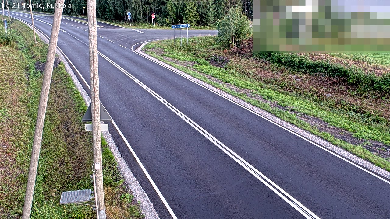 Kelikamerat Kuva Tie 21 Tornio, Kukkola, Tornio, Lappi
