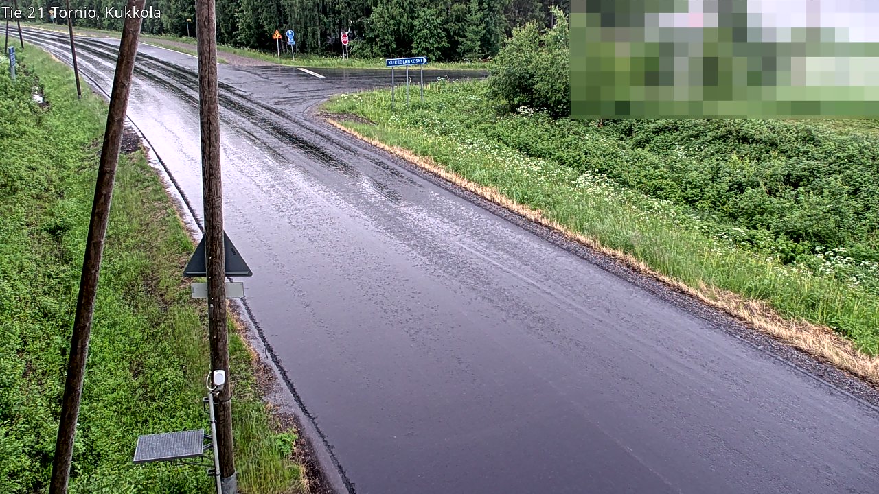 Kelikamerat Kuva Tie 21 Tornio, Kukkola, Tornio, Lappi