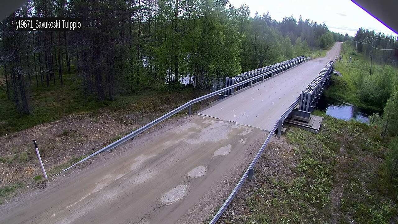 Kelikamerat Kuva Tie 9671 Savukoski, Tulppio, Savukoski, Lappi
