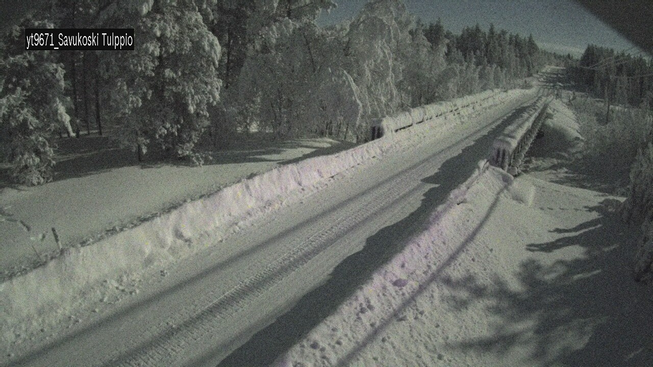 Kelikamerat Kuva Tie 9671 Savukoski, Tulppio, Savukoski, Lappi