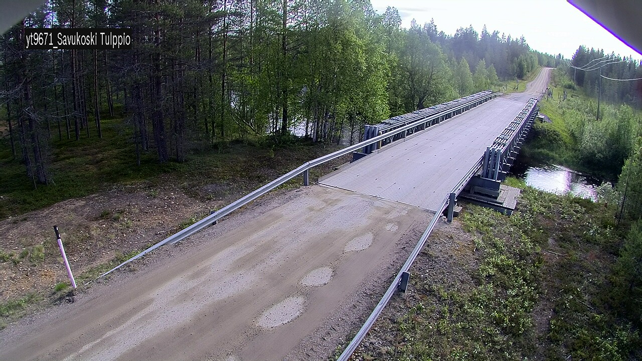Kelikamerat Kuva Tie 9671 Savukoski, Tulppio, Savukoski, Lappi