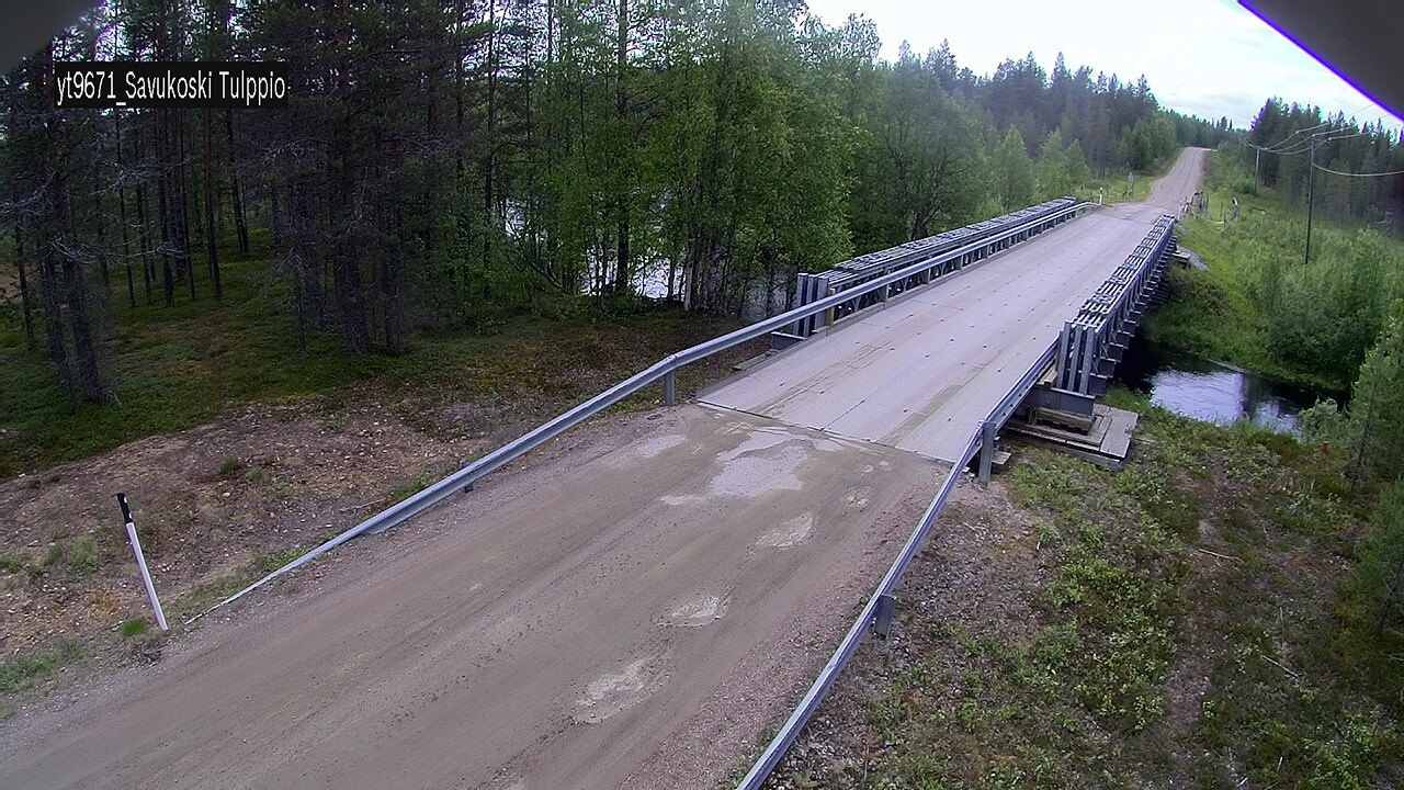 Kelikamerat Kuva Tie 9671 Savukoski, Tulppio, Savukoski, Lappi