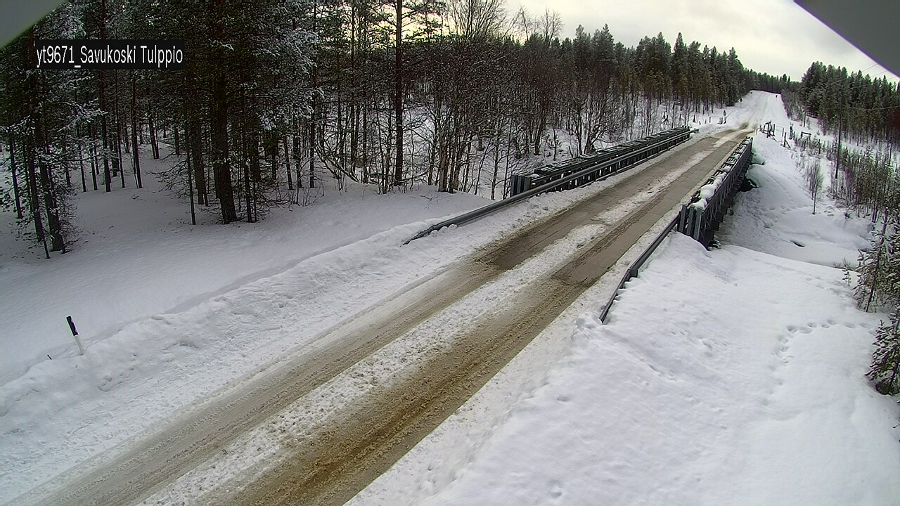 Kelikamerat Kuva Tie 9671 Savukoski, Tulppio, Savukoski, Lappi