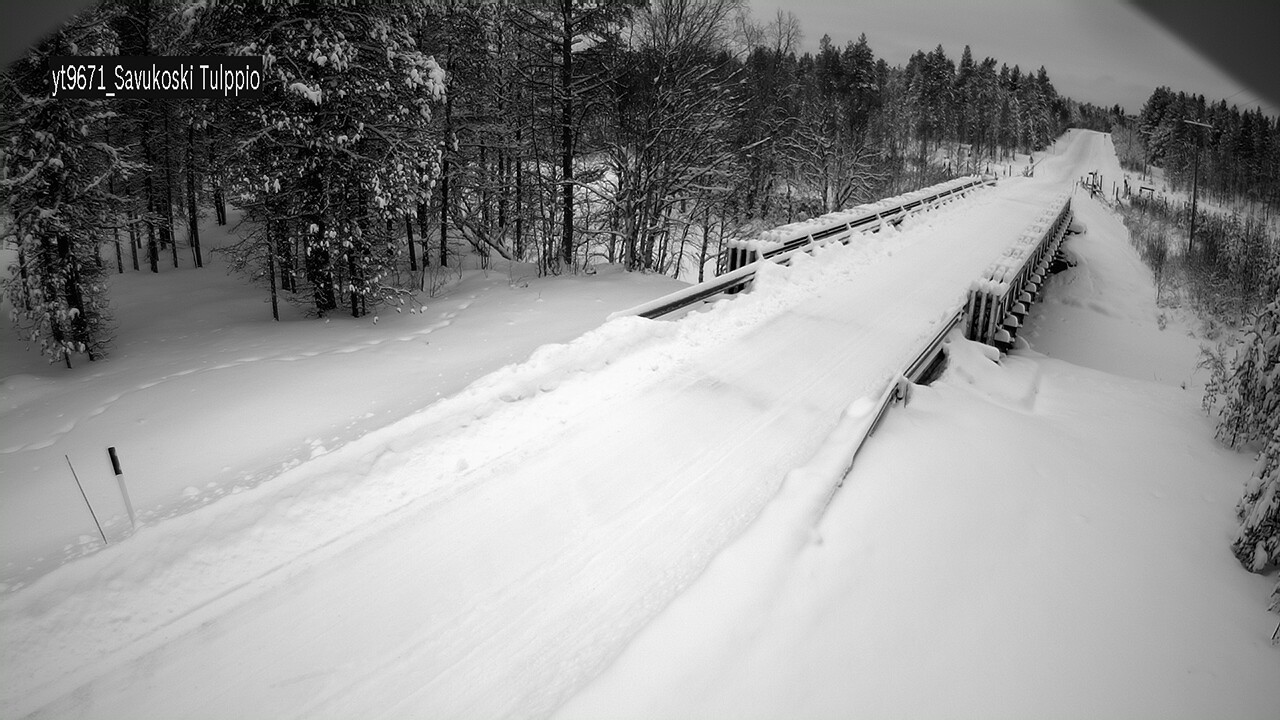 Kelikamerat Kuva Tie 9671 Savukoski, Tulppio, Savukoski, Lappi