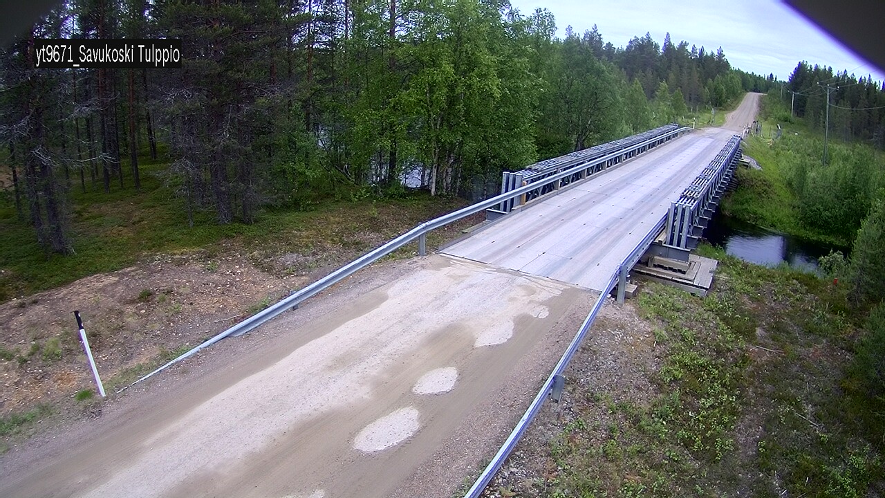 Kelikamerat Kuva Tie 9671 Savukoski, Tulppio, Savukoski, Lappi