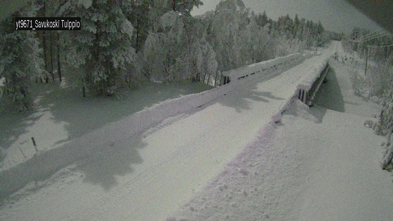 Kelikamerat Kuva Tie 9671 Savukoski, Tulppio, Savukoski, Lappi