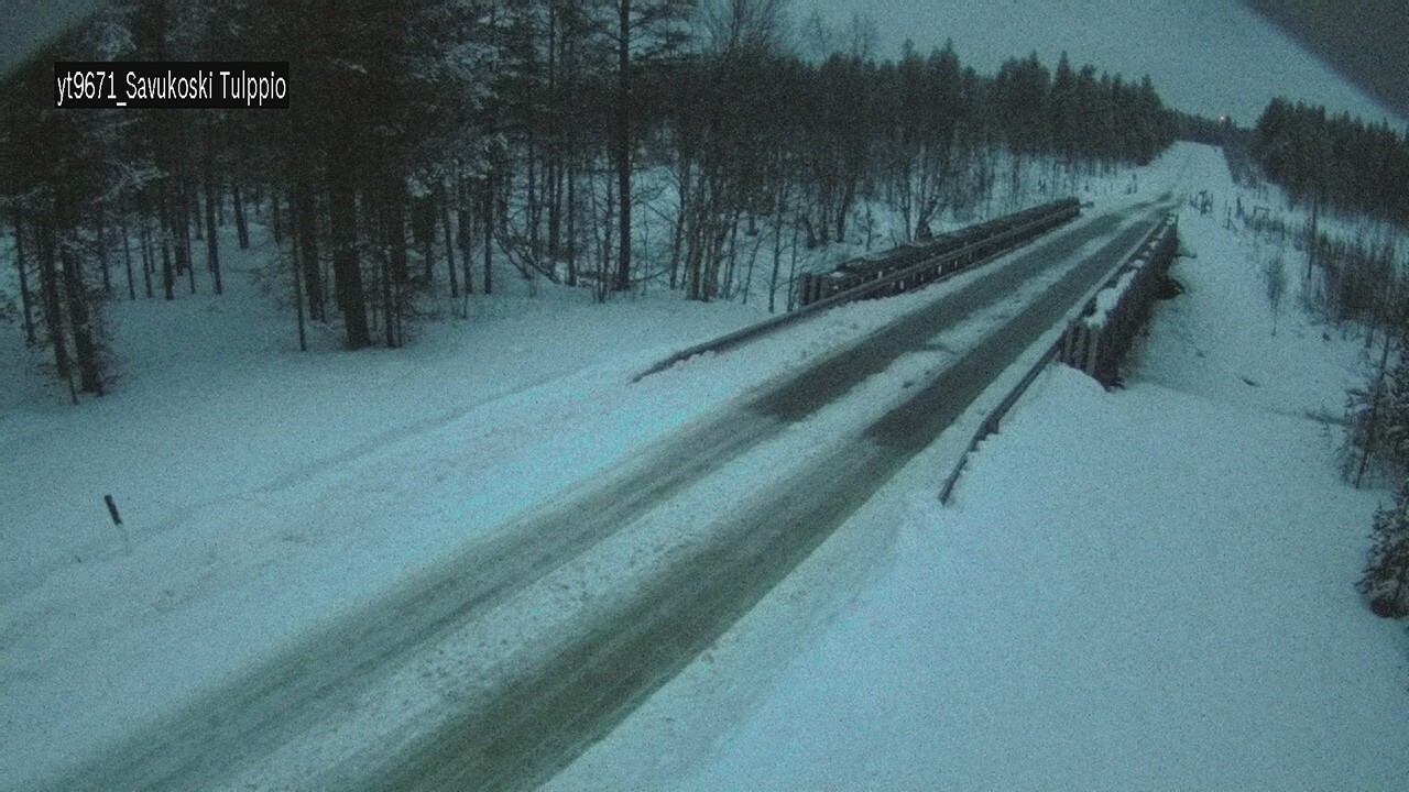 Kelikamerat Kuva Tie 9671 Savukoski, Tulppio, Savukoski, Lappi