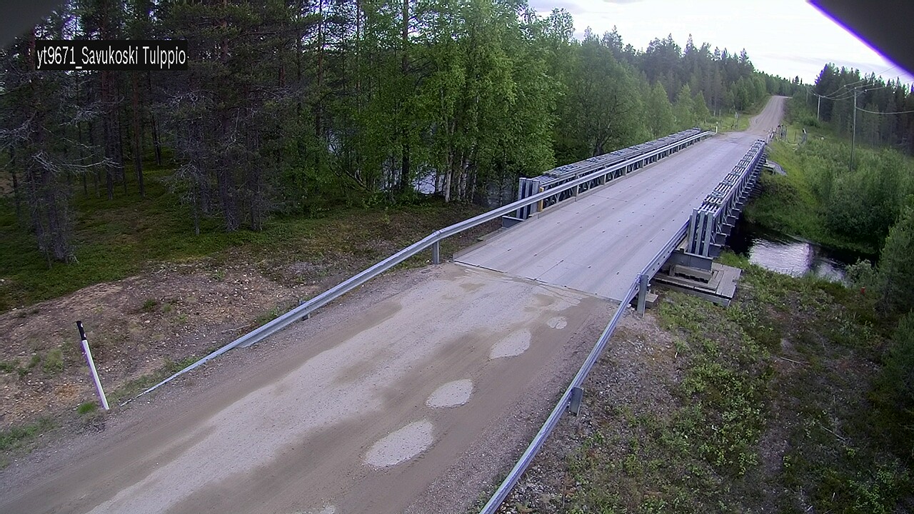 Kelikamerat Kuva Tie 9671 Savukoski, Tulppio, Savukoski, Lappi