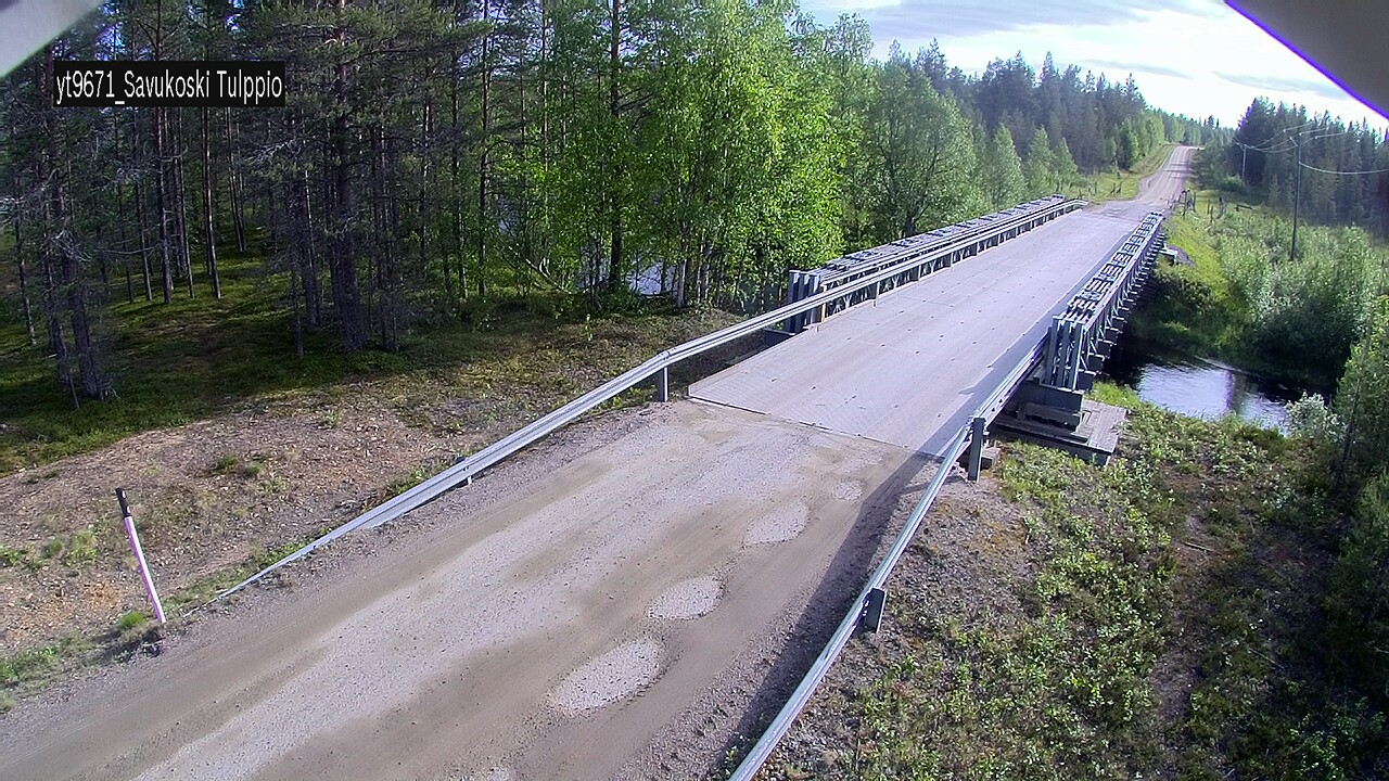 Kelikamerat Kuva Tie 9671 Savukoski, Tulppio, Savukoski, Lappi