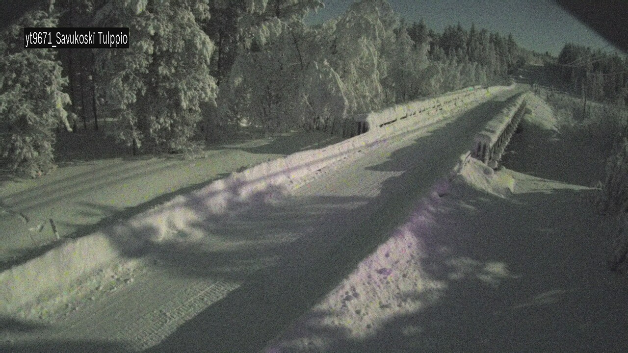 Kelikamerat Kuva Tie 9671 Savukoski, Tulppio, Savukoski, Lappi