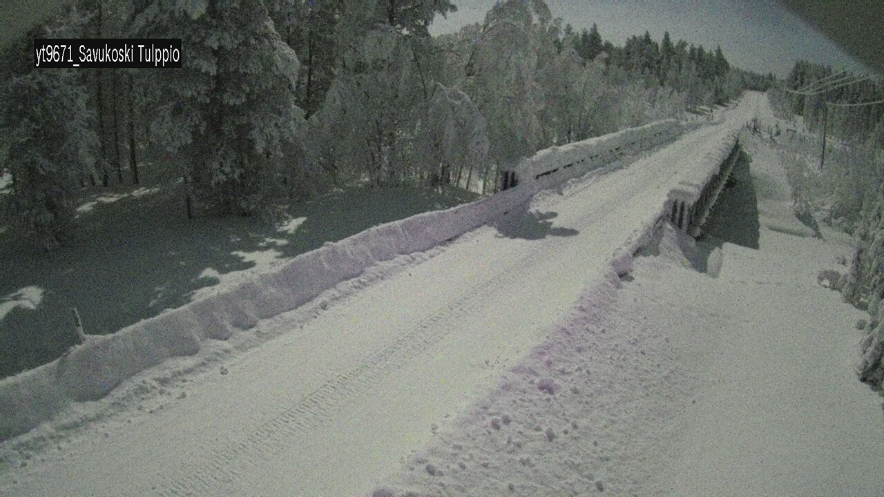 Kelikamerat Kuva Tie 9671 Savukoski, Tulppio, Savukoski, Lappi