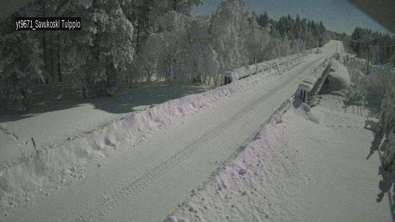 Kelikamerat Kuva Tie 9671 Savukoski, Tulppio, Savukoski, Lappi