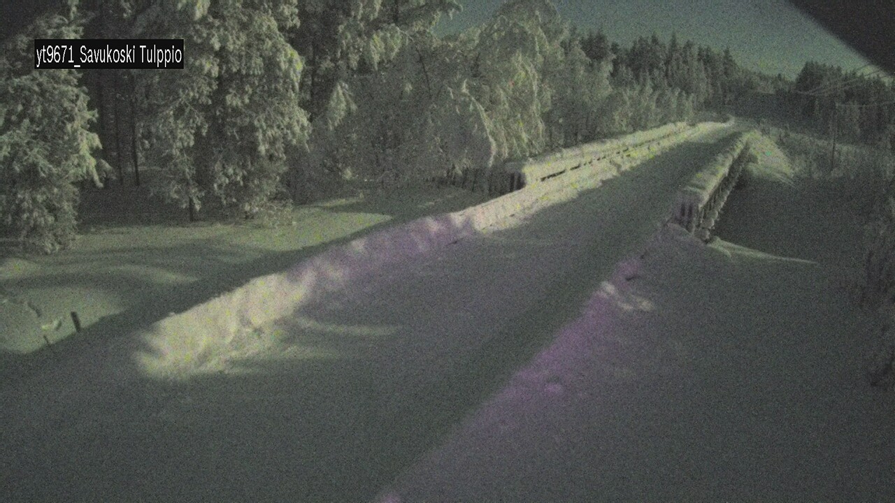 Kelikamerat Kuva Tie 9671 Savukoski, Tulppio, Savukoski, Lappi