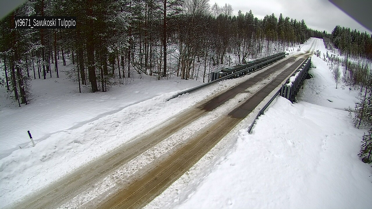 Kelikamerat Kuva Tie 9671 Savukoski, Tulppio, Savukoski, Lappi