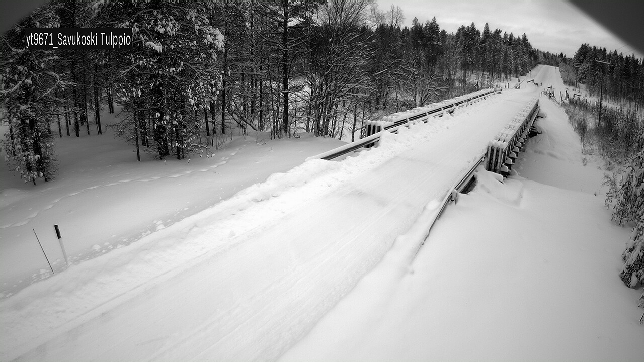 Kelikamerat Kuva Tie 9671 Savukoski, Tulppio, Savukoski, Lappi