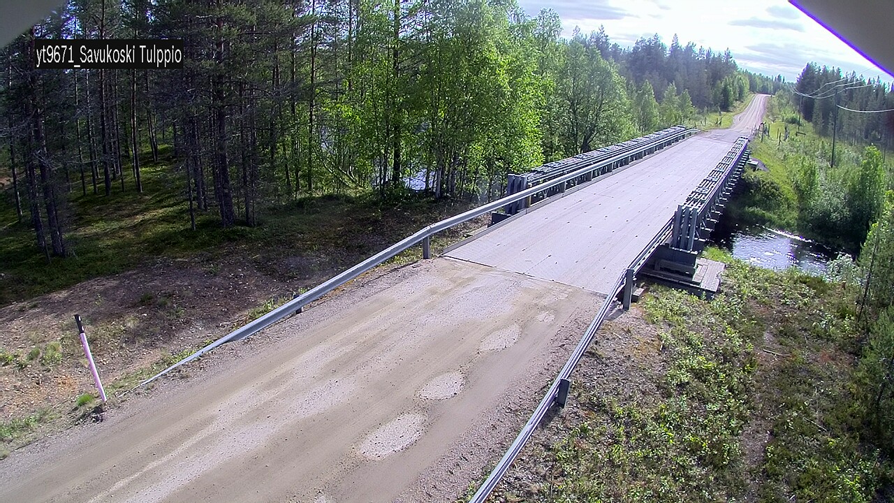Kelikamerat Kuva Tie 9671 Savukoski, Tulppio, Savukoski, Lappi