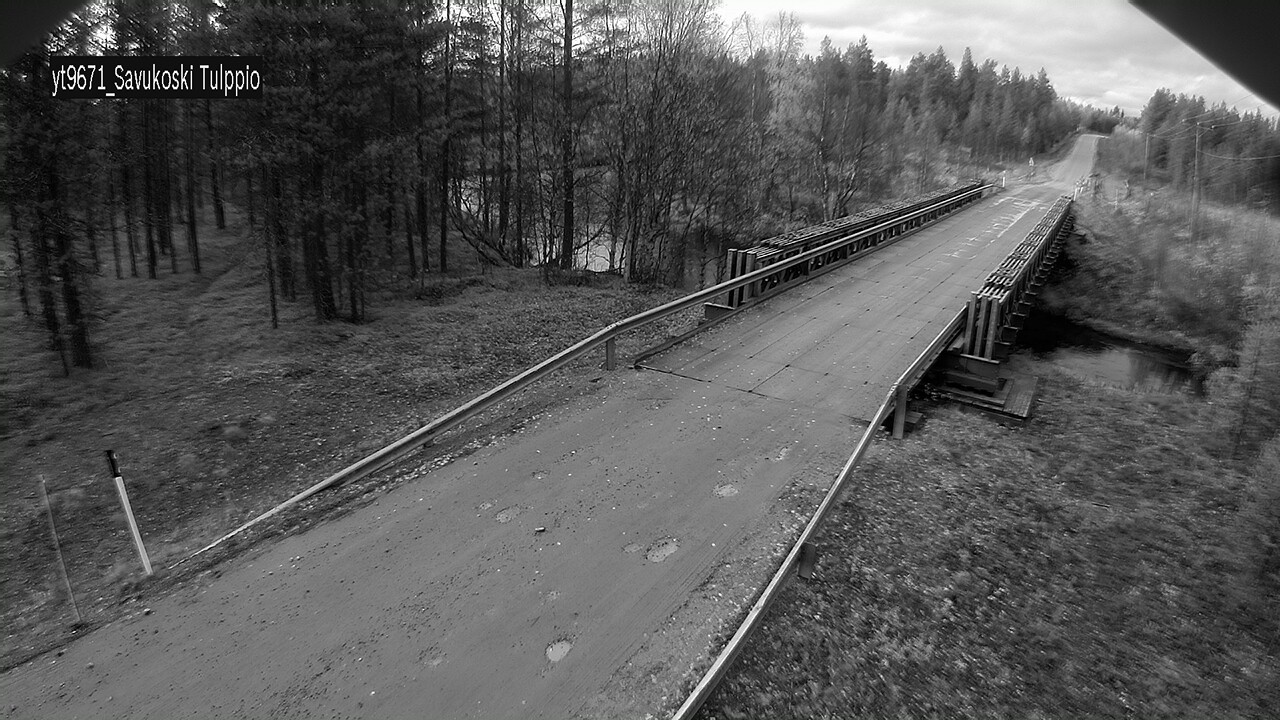Kelikamerat Kuva Tie 9671 Savukoski, Tulppio, Savukoski, Lappi