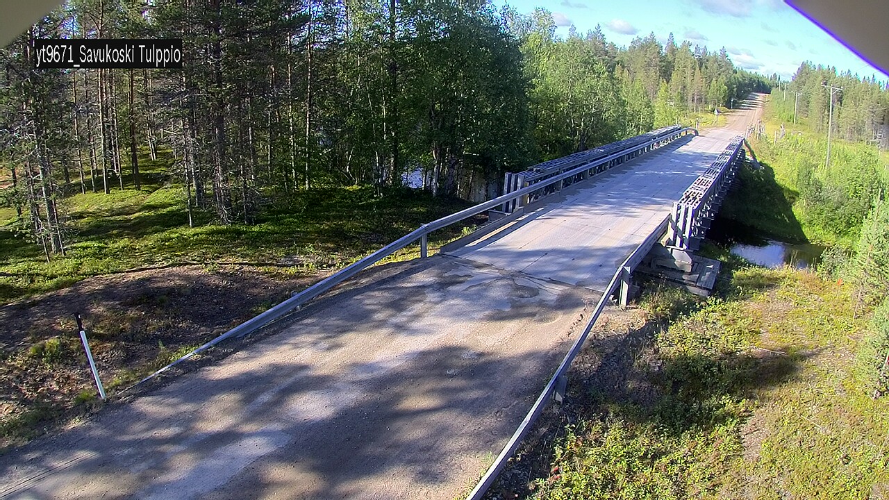 Weather Camera Image Road 9671 Savukoski, Tulppio, Savukoski, Lappi