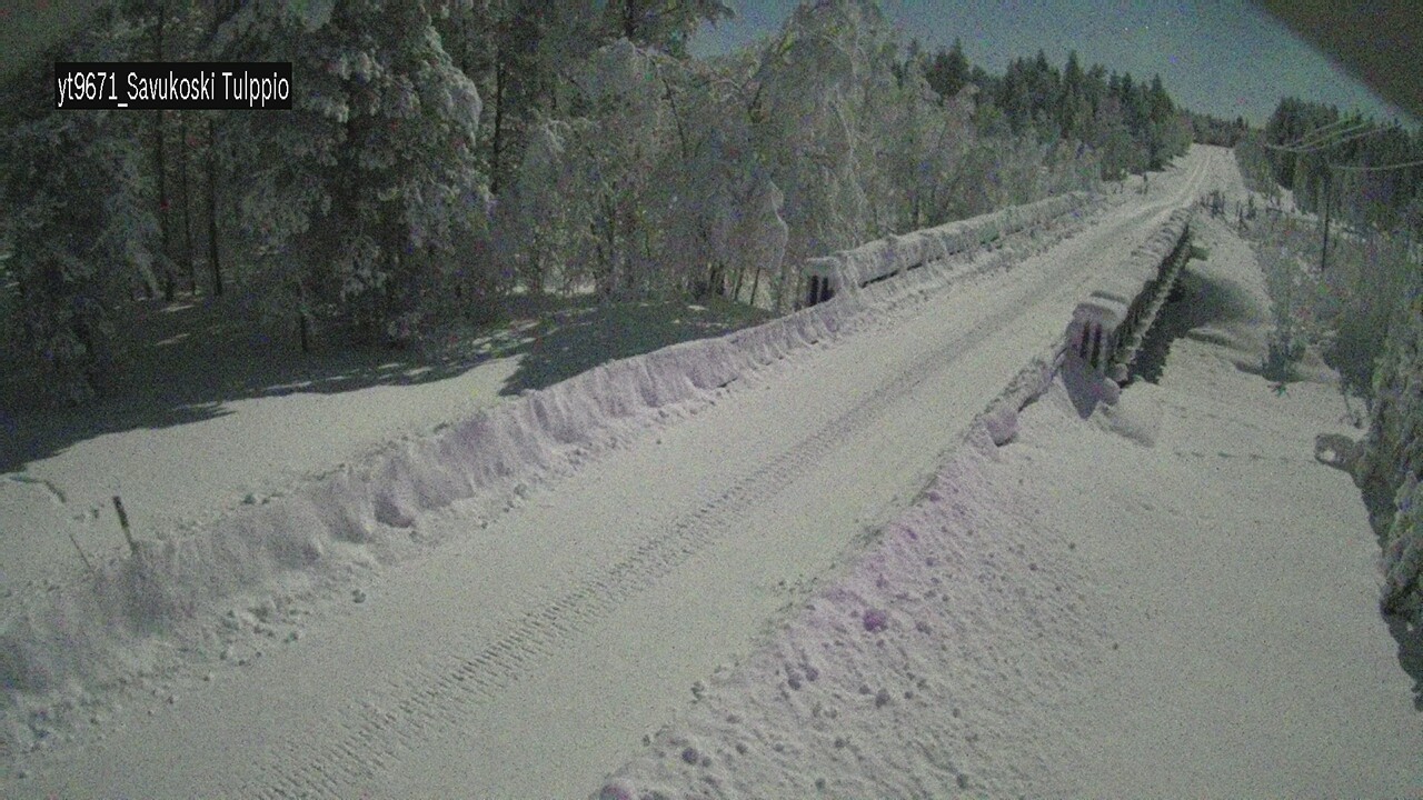 Kelikamerat Kuva Tie 9671 Savukoski, Tulppio, Savukoski, Lappi