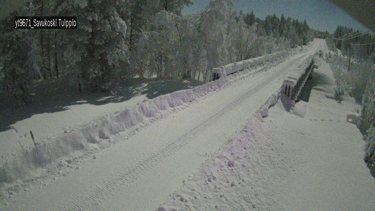 Kelikamerat Kuva Tie 9671 Savukoski, Tulppio, Savukoski, Lappi