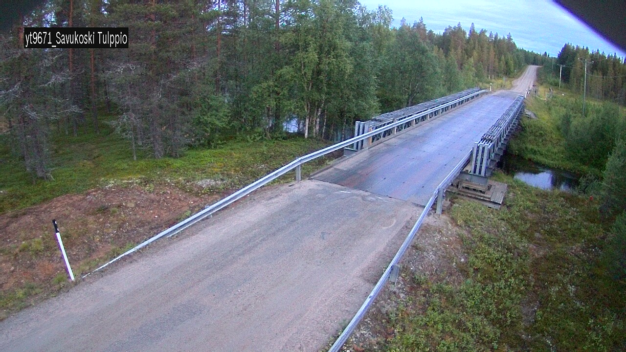 Weather Camera Image Road 9671 Savukoski, Tulppio, Savukoski, Lappi