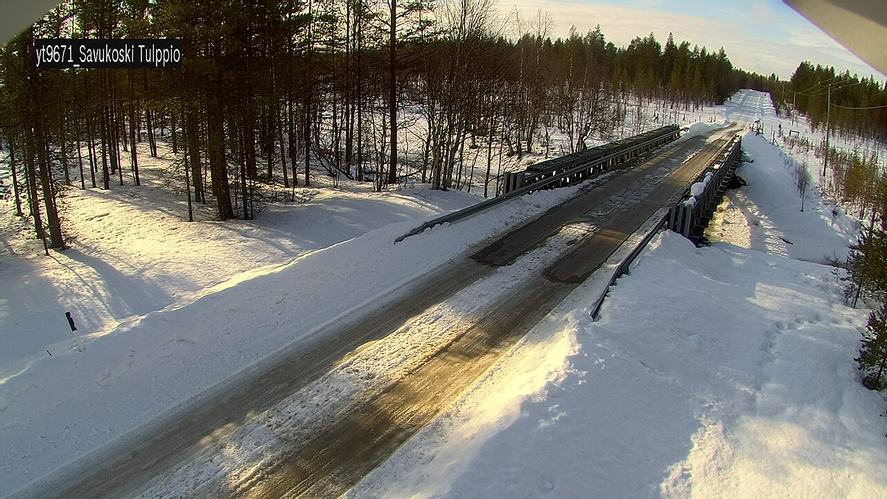 Weather Camera Image Road 9671 Savukoski, Tulppio, Savukoski, Lappi