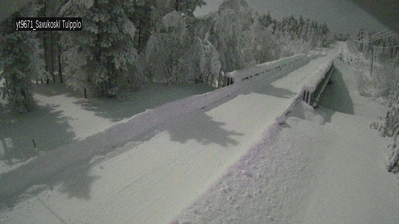 Kelikamerat Kuva Tie 9671 Savukoski, Tulppio, Savukoski, Lappi