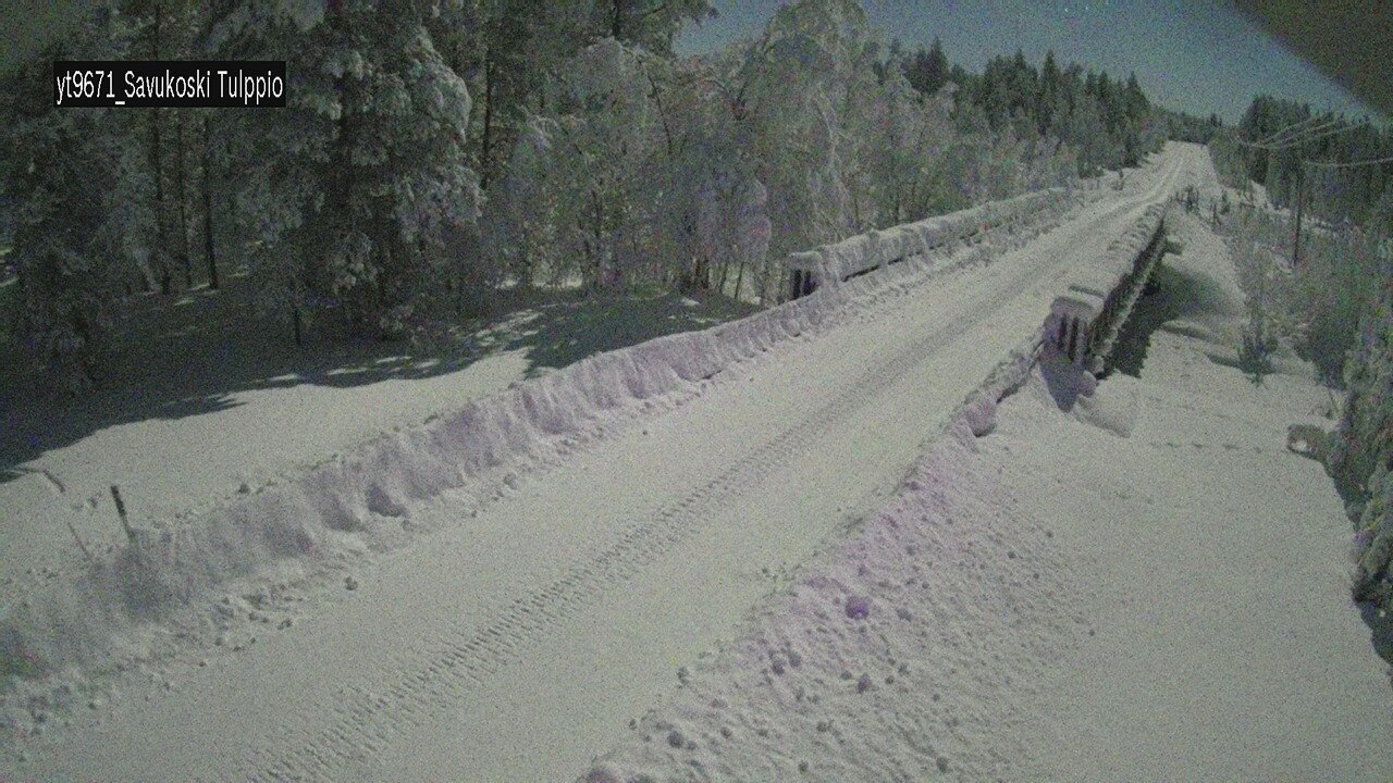 Kelikamerat Kuva Tie 9671 Savukoski, Tulppio, Savukoski, Lappi