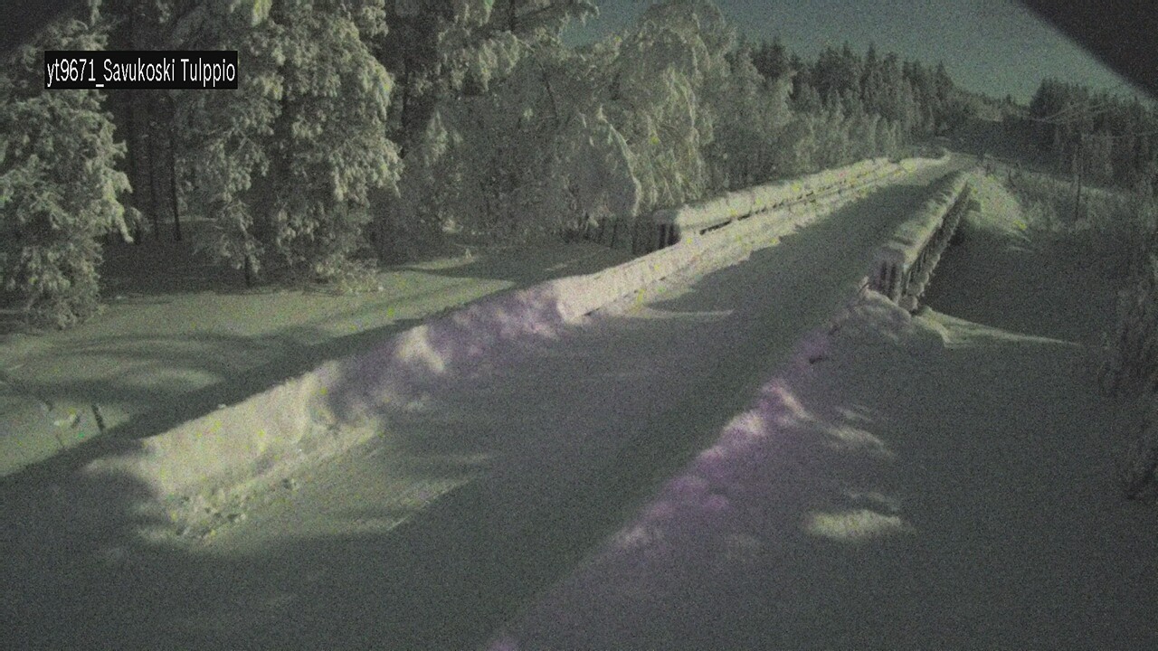 Kelikamerat Kuva Tie 9671 Savukoski, Tulppio, Savukoski, Lappi