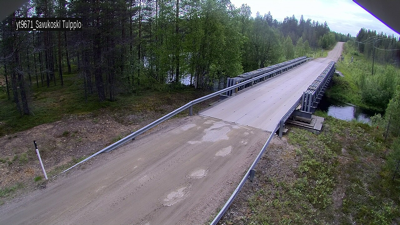 Kelikamerat Kuva Tie 9671 Savukoski, Tulppio, Savukoski, Lappi